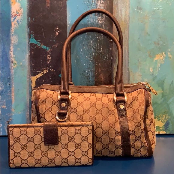 SOLD Gucci mini boston bag and wallet bundle - Picture 2 of 15